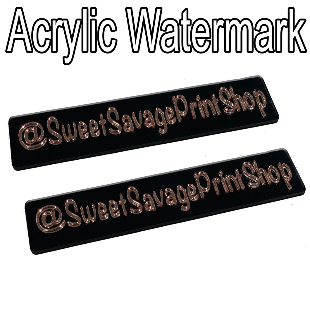 Acrylic Watermark