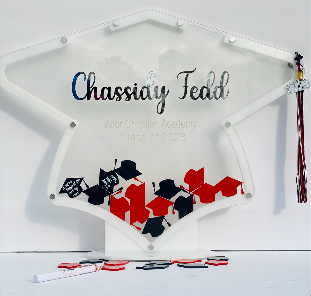 Acrylic Graduation Guestbook